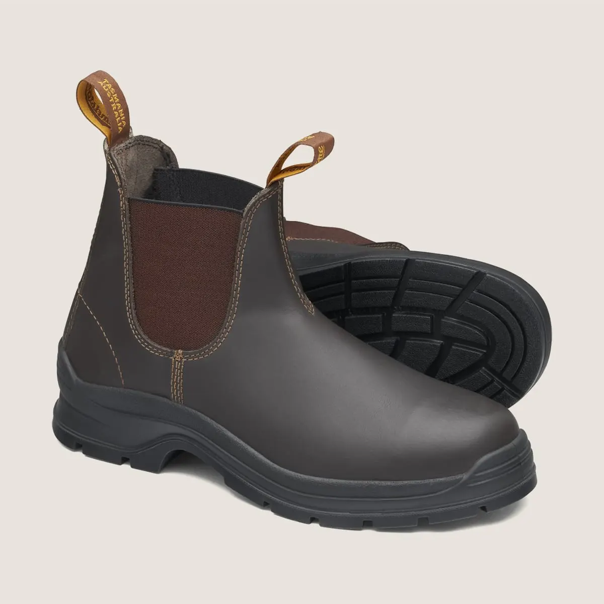 Unisex Non-Safety Series Work Boots - Brown - Image 2